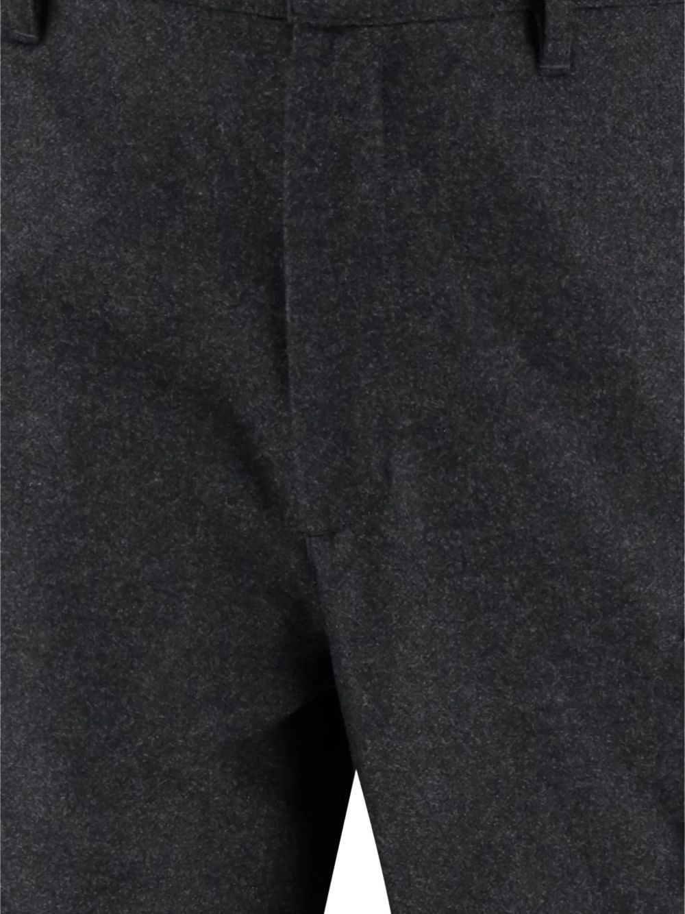 cargo-pocket wool trousers - 3