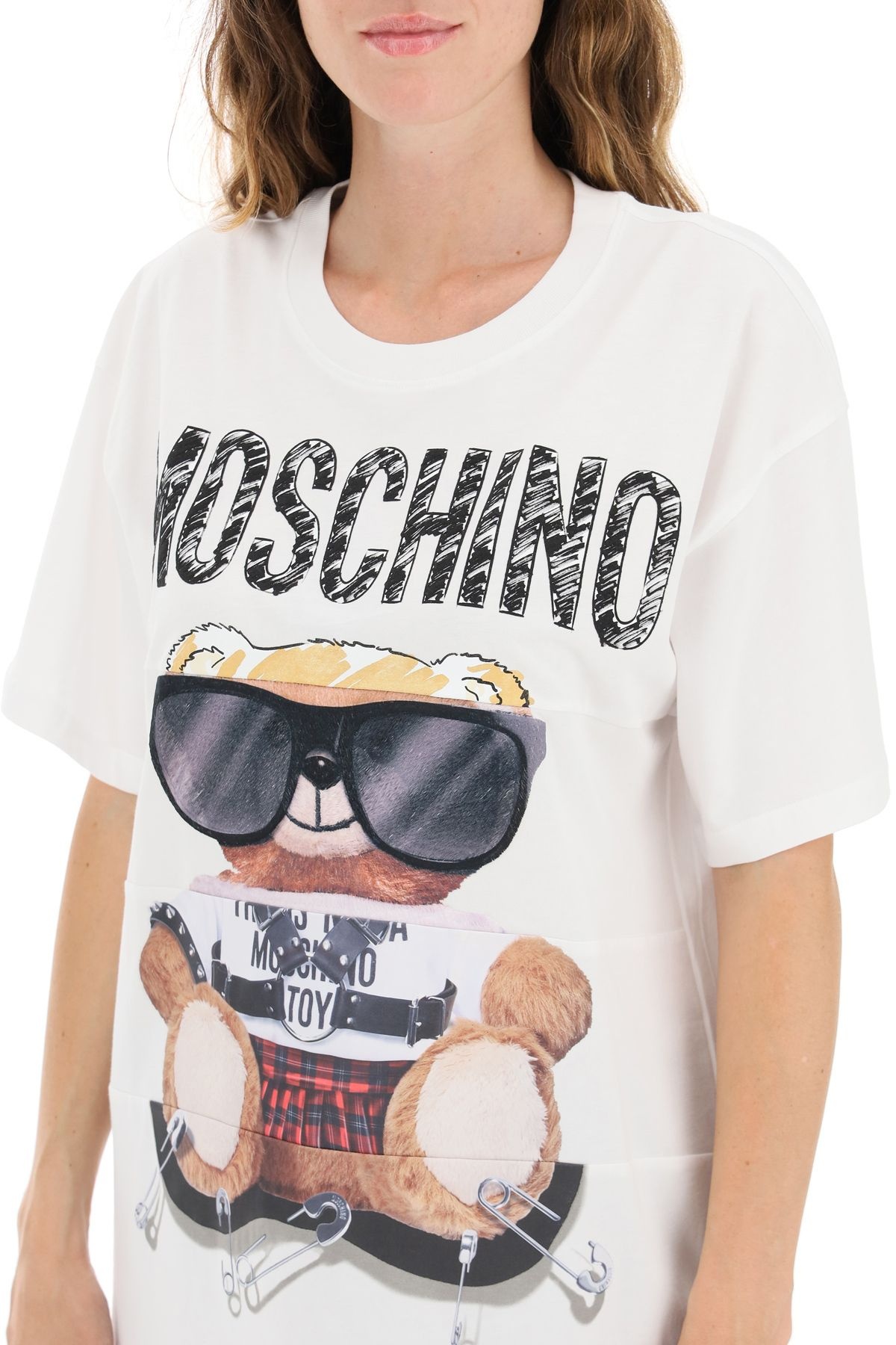 MIXED TEDDY BEAR CREW NECK T-SHIRT - 5