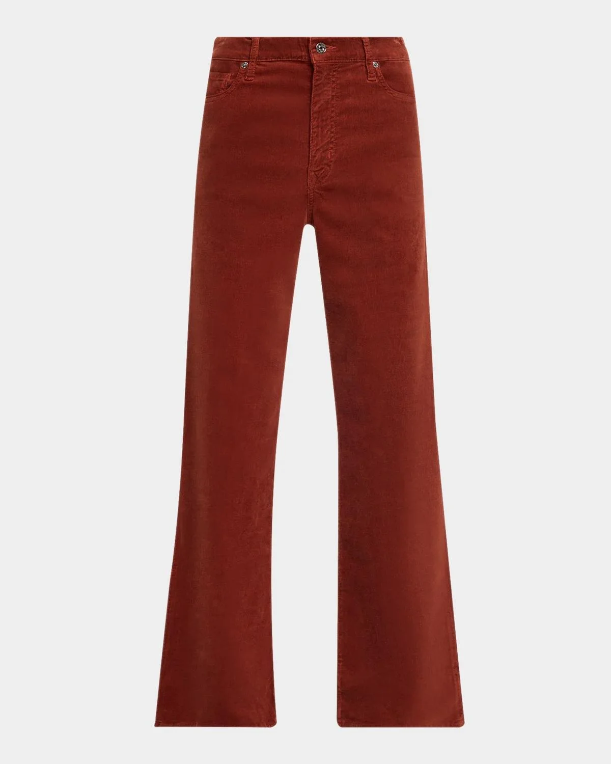 Le Slim Palazzo Corduroy Jeans - 1