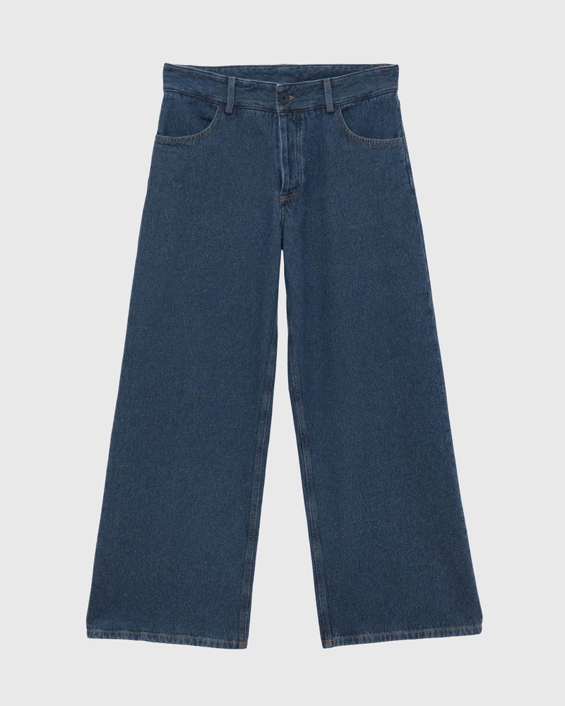 Grass Pants - Silk Cotton Denim 7