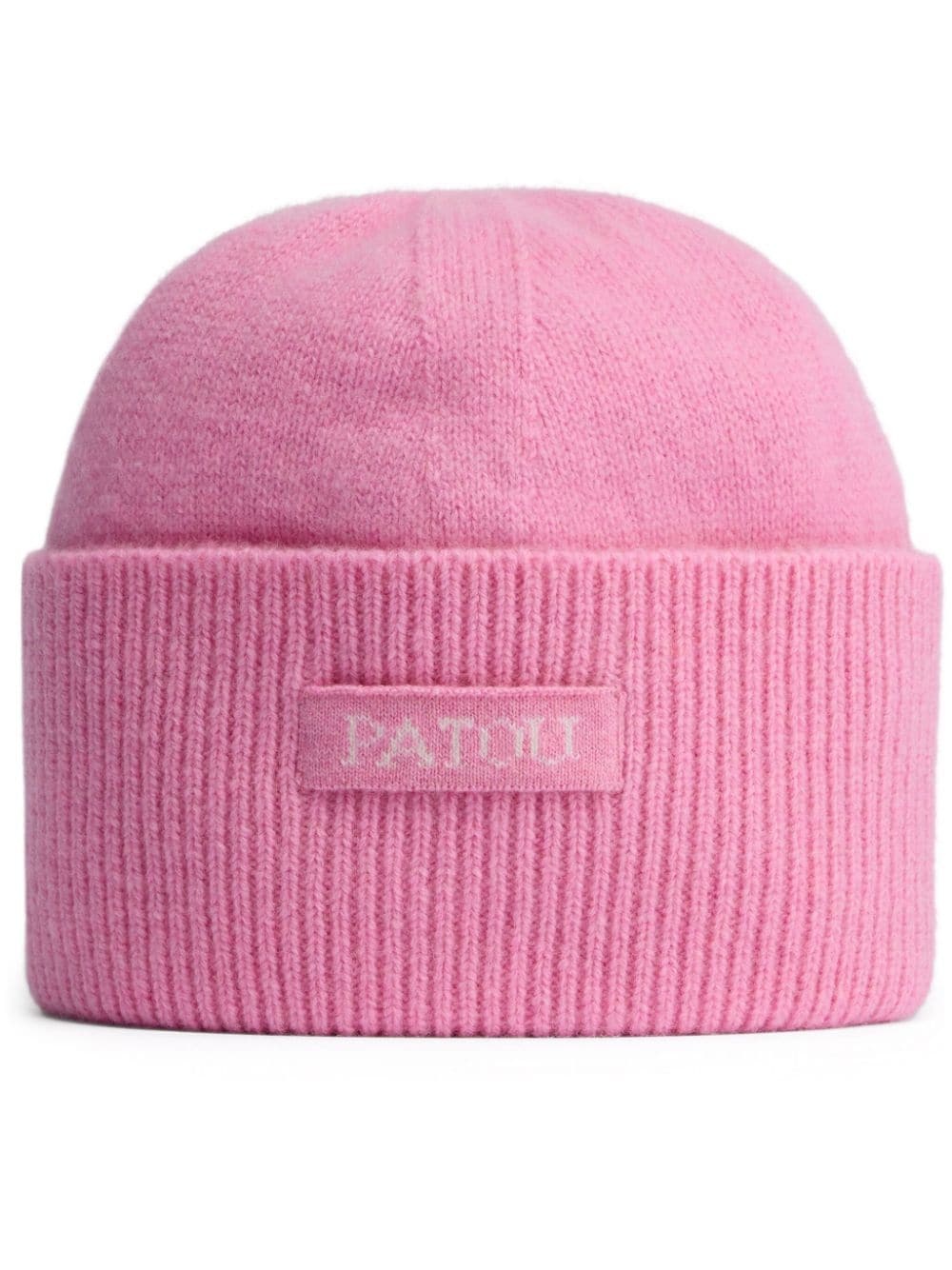 logo-patch beanie - 1