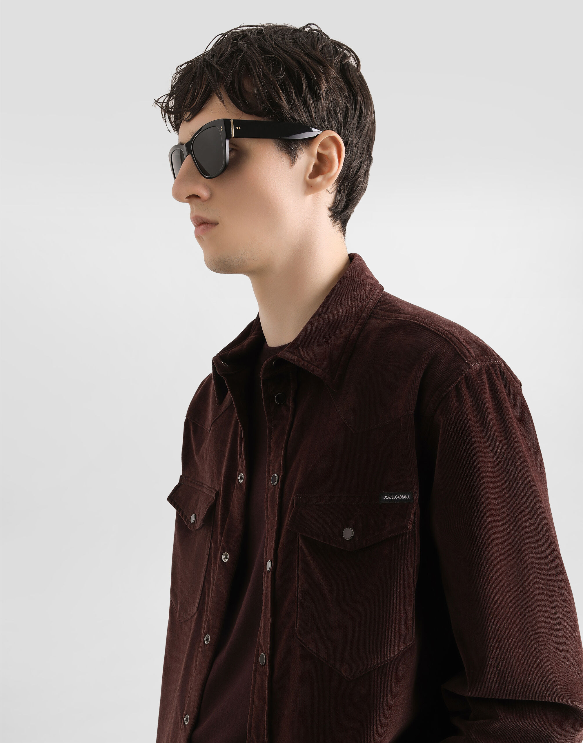 Fine-wale corduroy shirt - 4