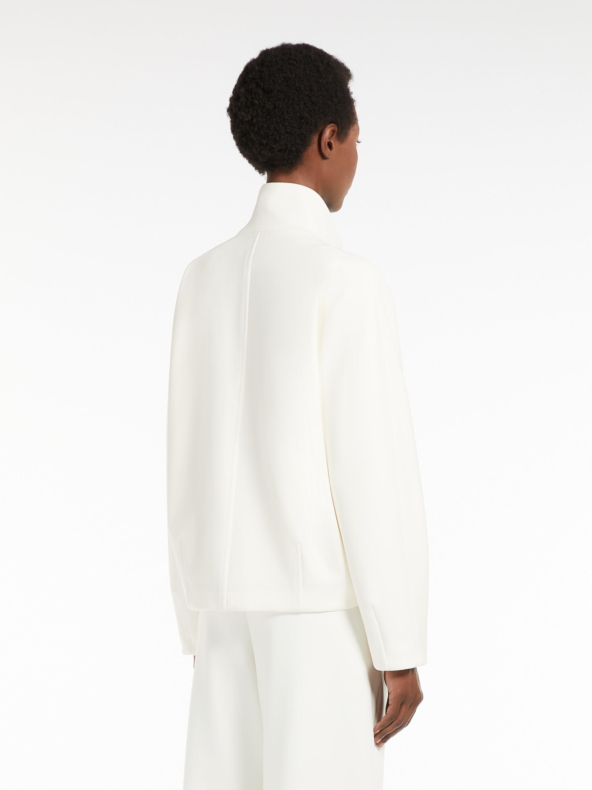 ブルゾン Max Mara PLAVA - Polyamide blend sweatshirt max-mara-Black-Plava-Polyamide