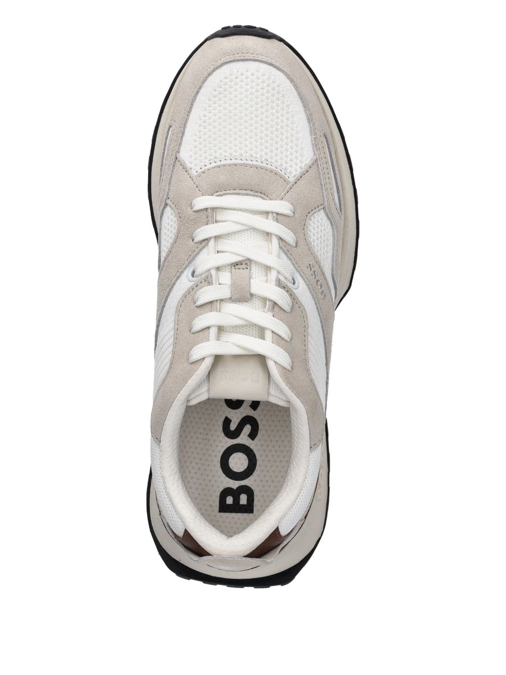 Jonah suede-panelled sneakers - 4