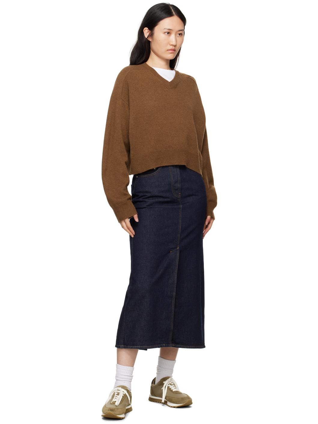 Indigo Rona Denim Midi Skirt - 4