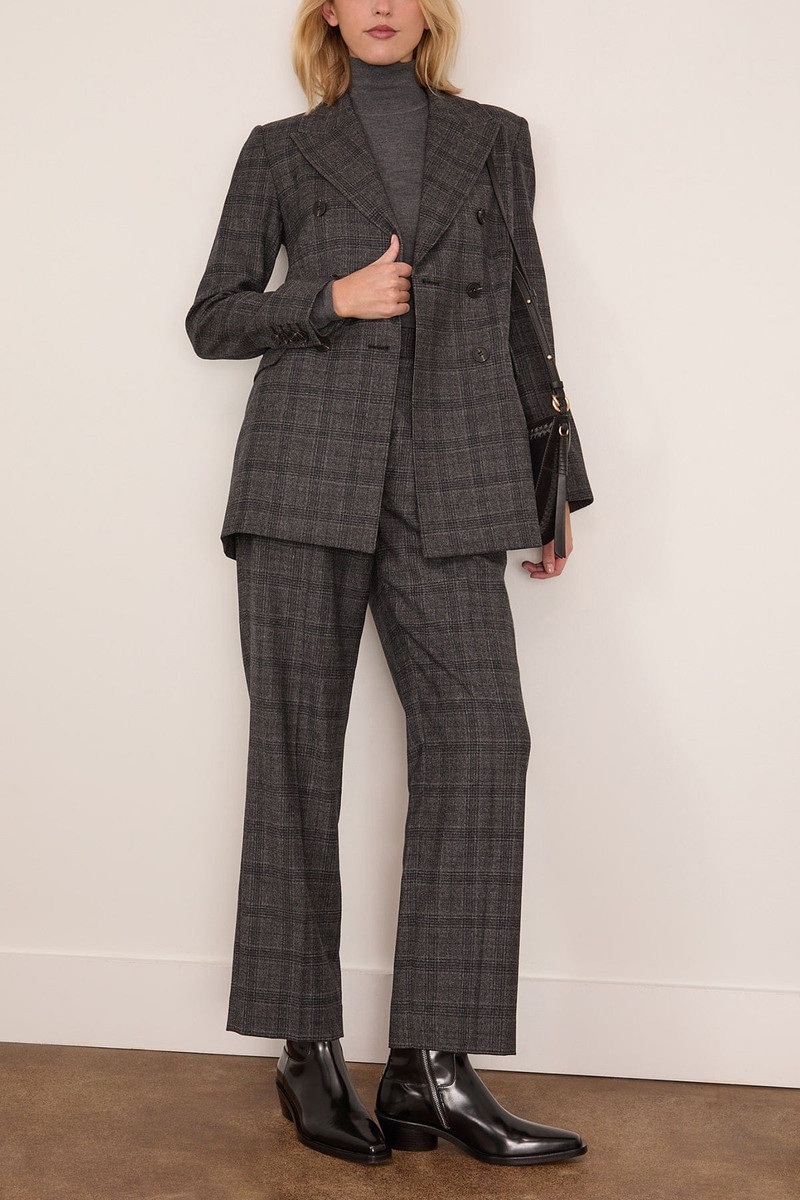 A.EMERY Otto Pant in Black Check outlook