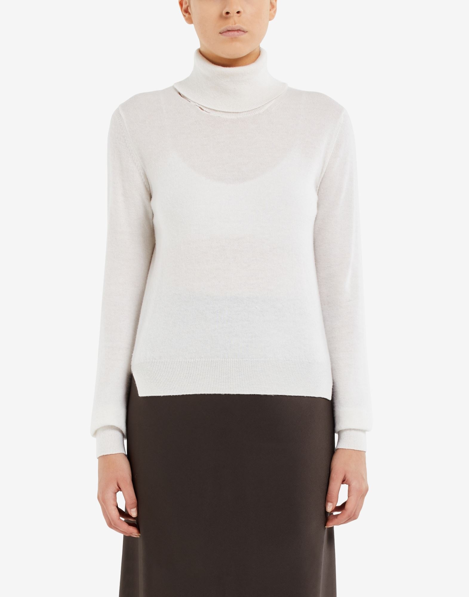 High-neck wool sweater - 5