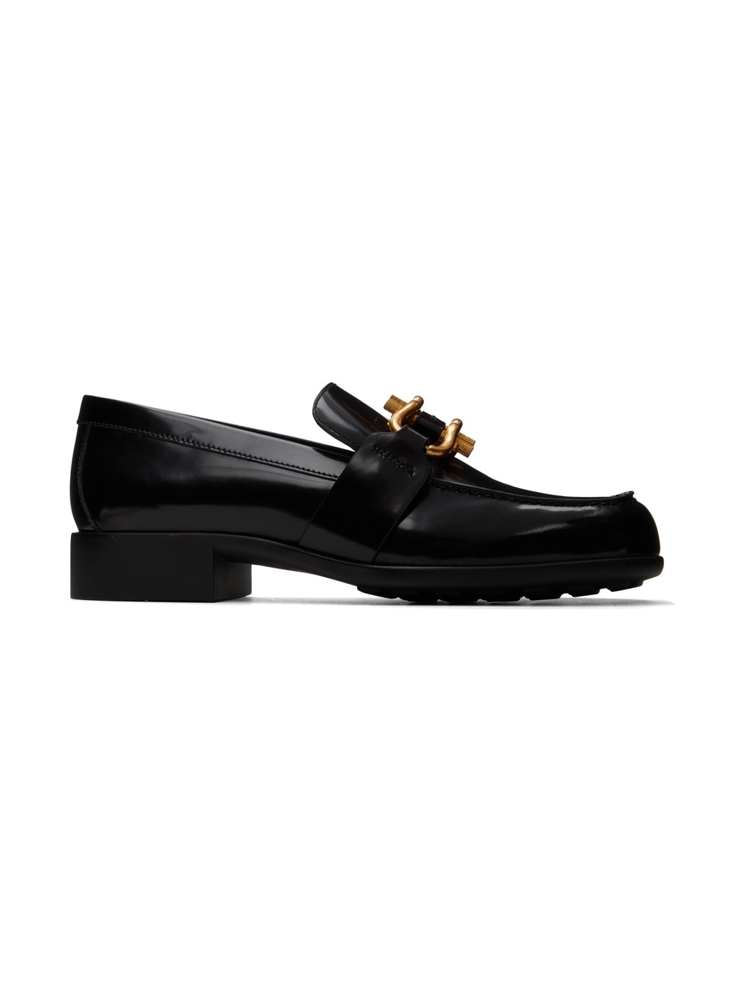 Black Patent Madame Loafers - 1