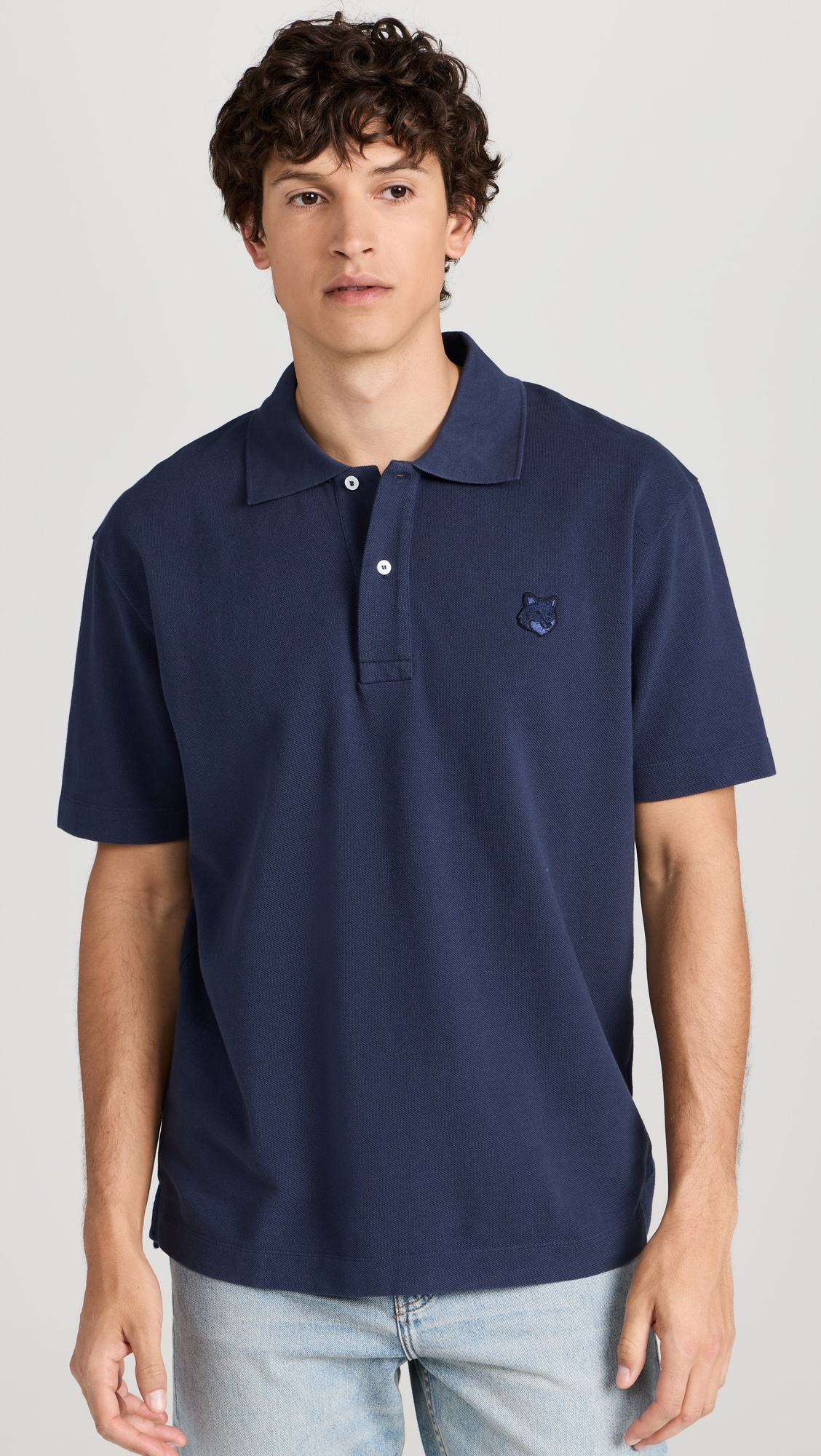 Bold Fox Head Patch Comfort Polo - 6