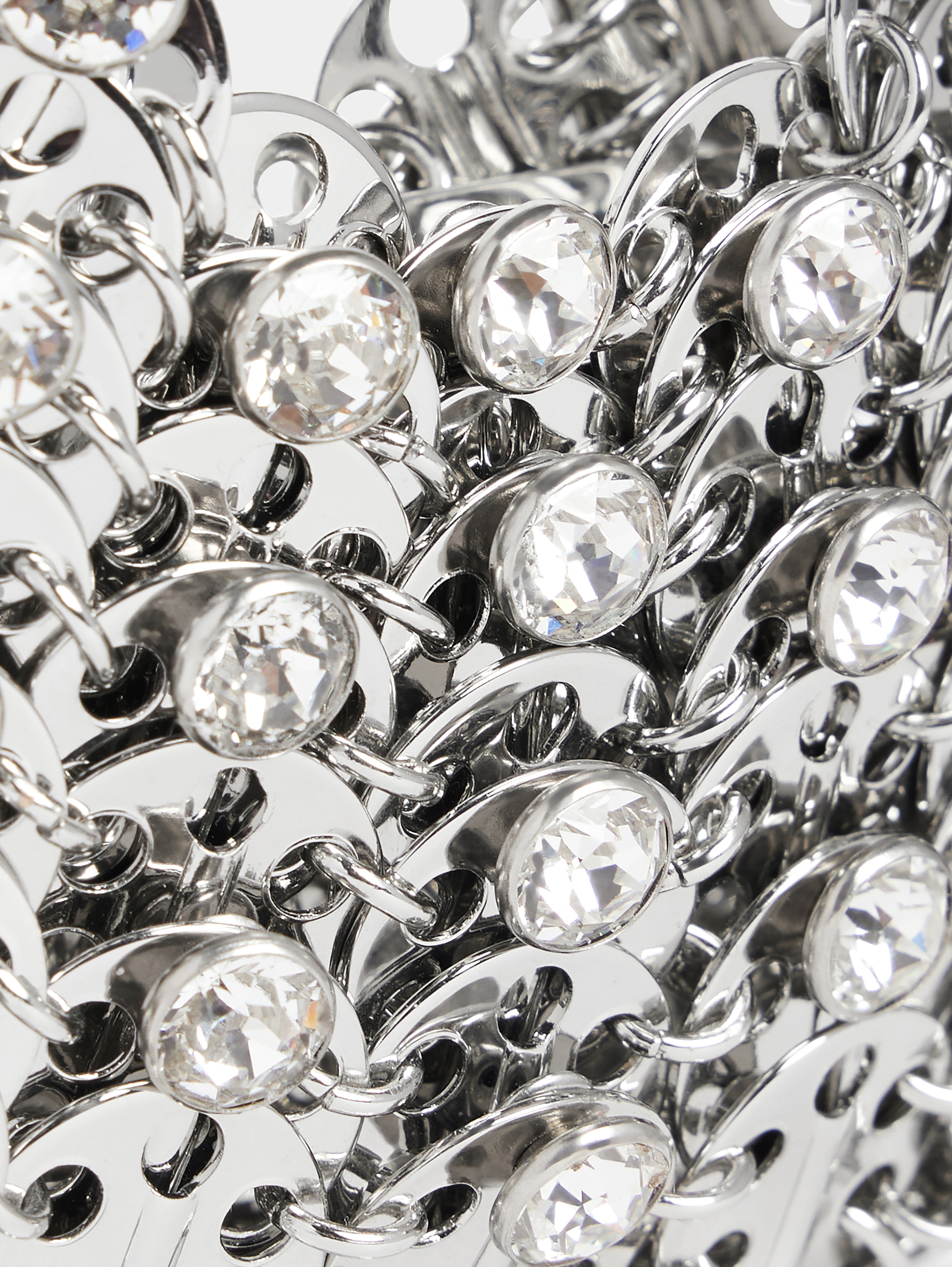 ICONIC SILVER MOON 1969 BAG EMBELLISHED WITH RHINESTONES - 4