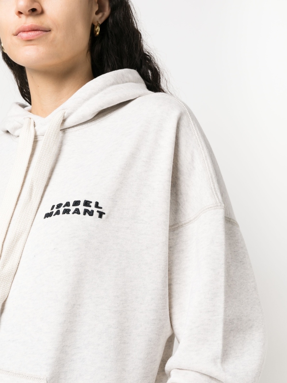 logo-print hoodie - 5