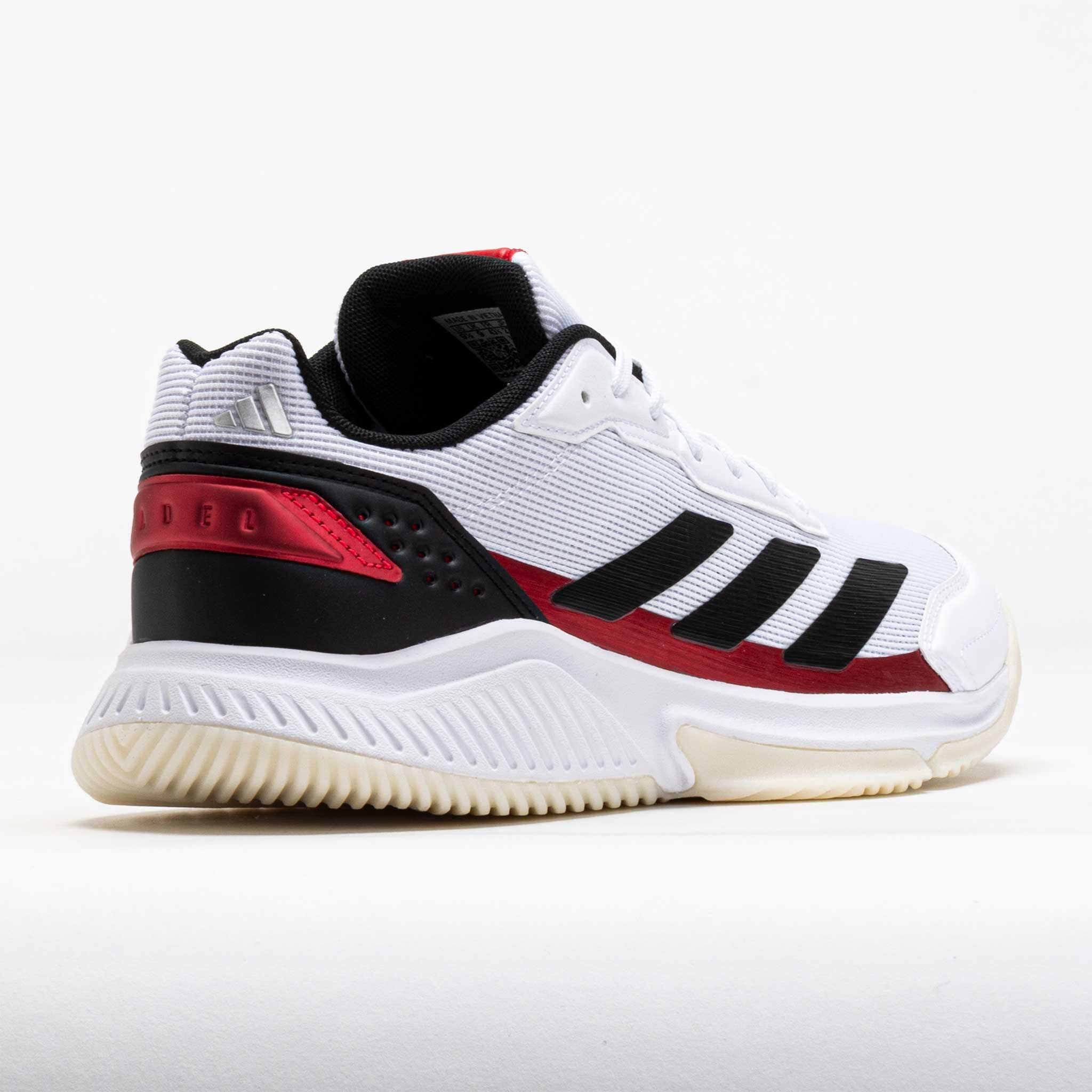 adidas CourtQuick Men's White/Black/Lucid Red - 6