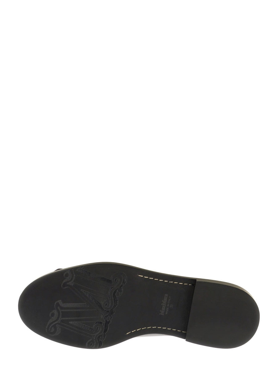 Max Mara Women Leather Derby. - 4