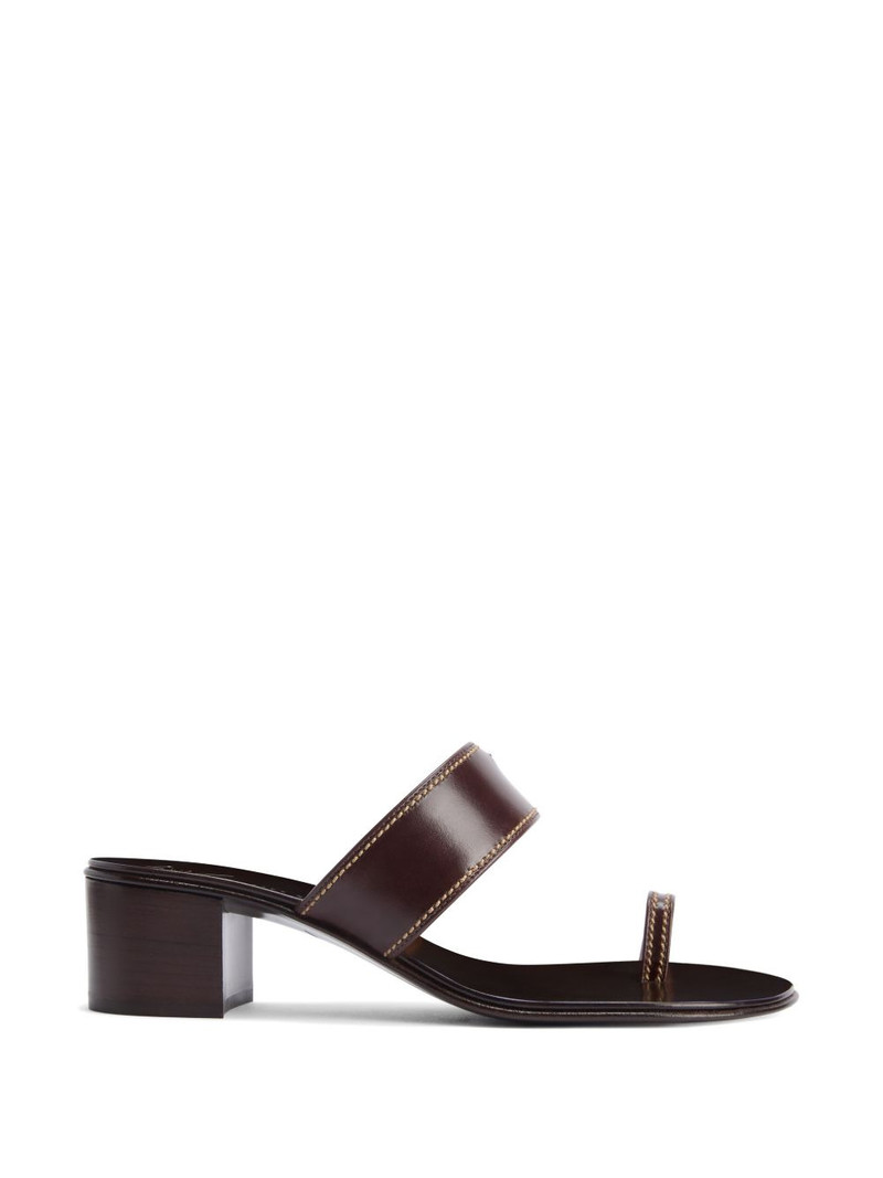 stitching leather sandals 1