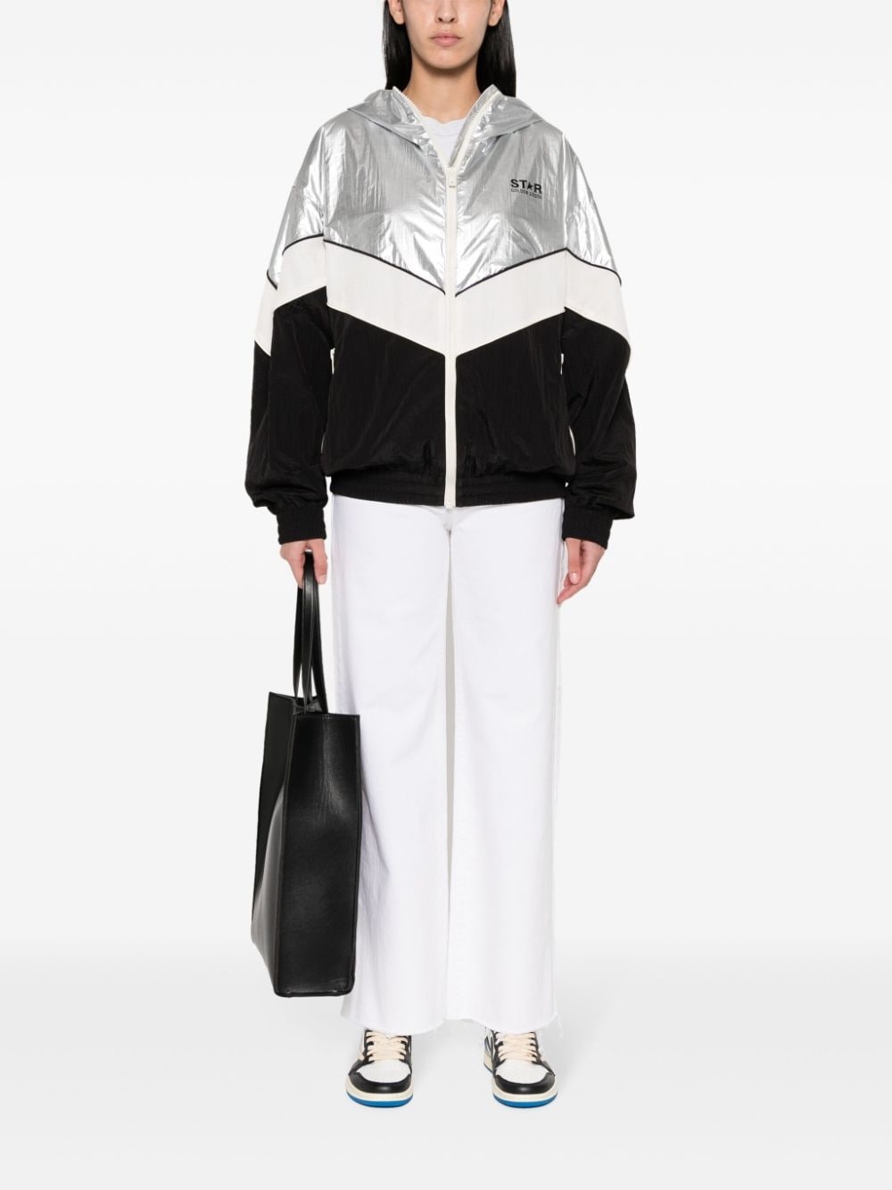Letizia hooded windbreaker jacket - 2