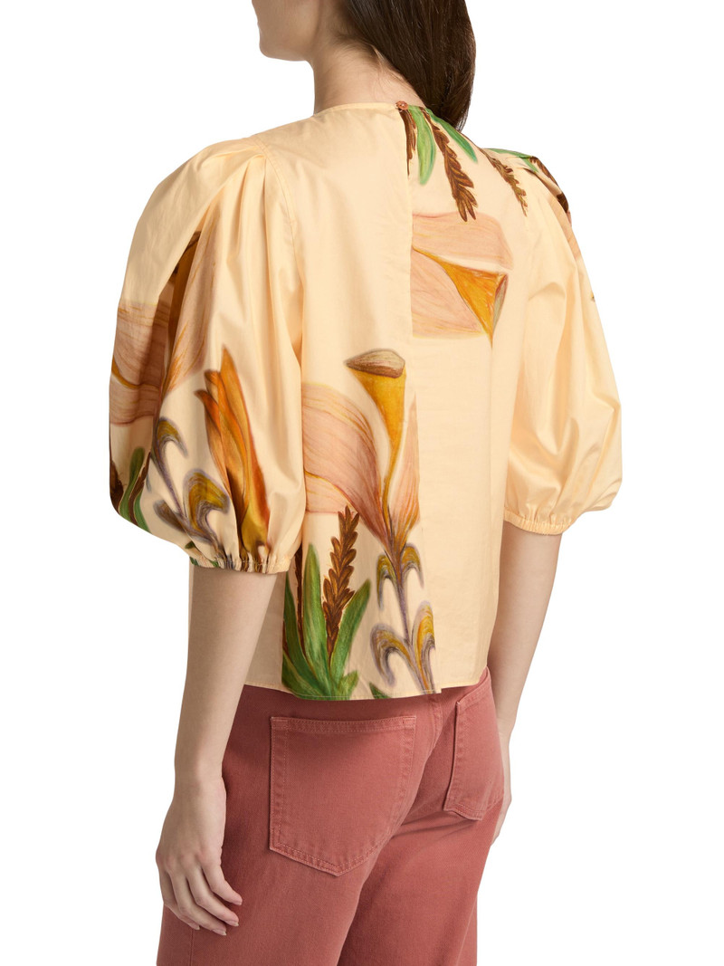 Women's Anna Zemankova Ravena Printed Cotton Top - Inner Nature 5