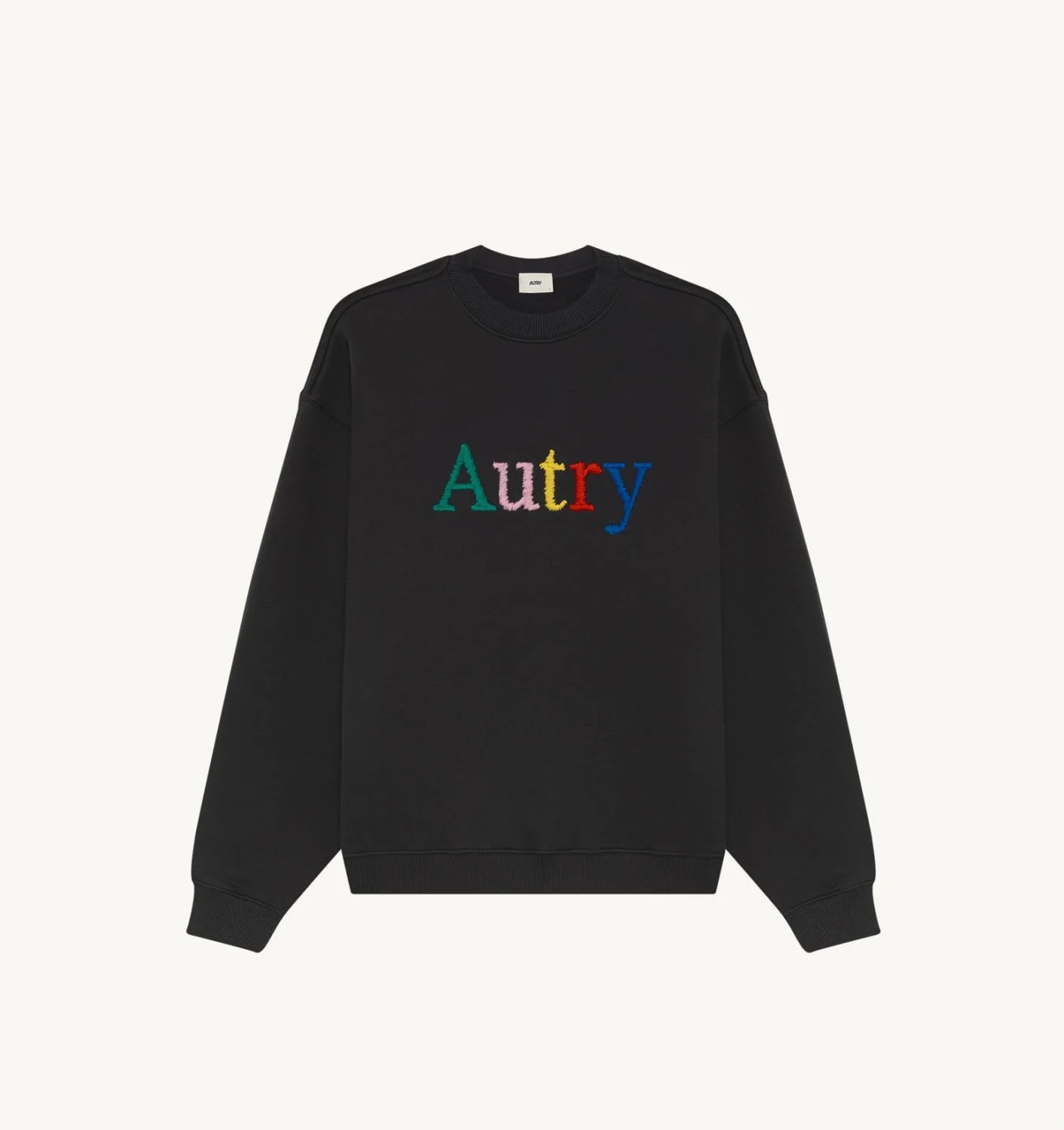 SWEATSHIRT WITH MULTICOLOR LOGO UNISEX - 1
