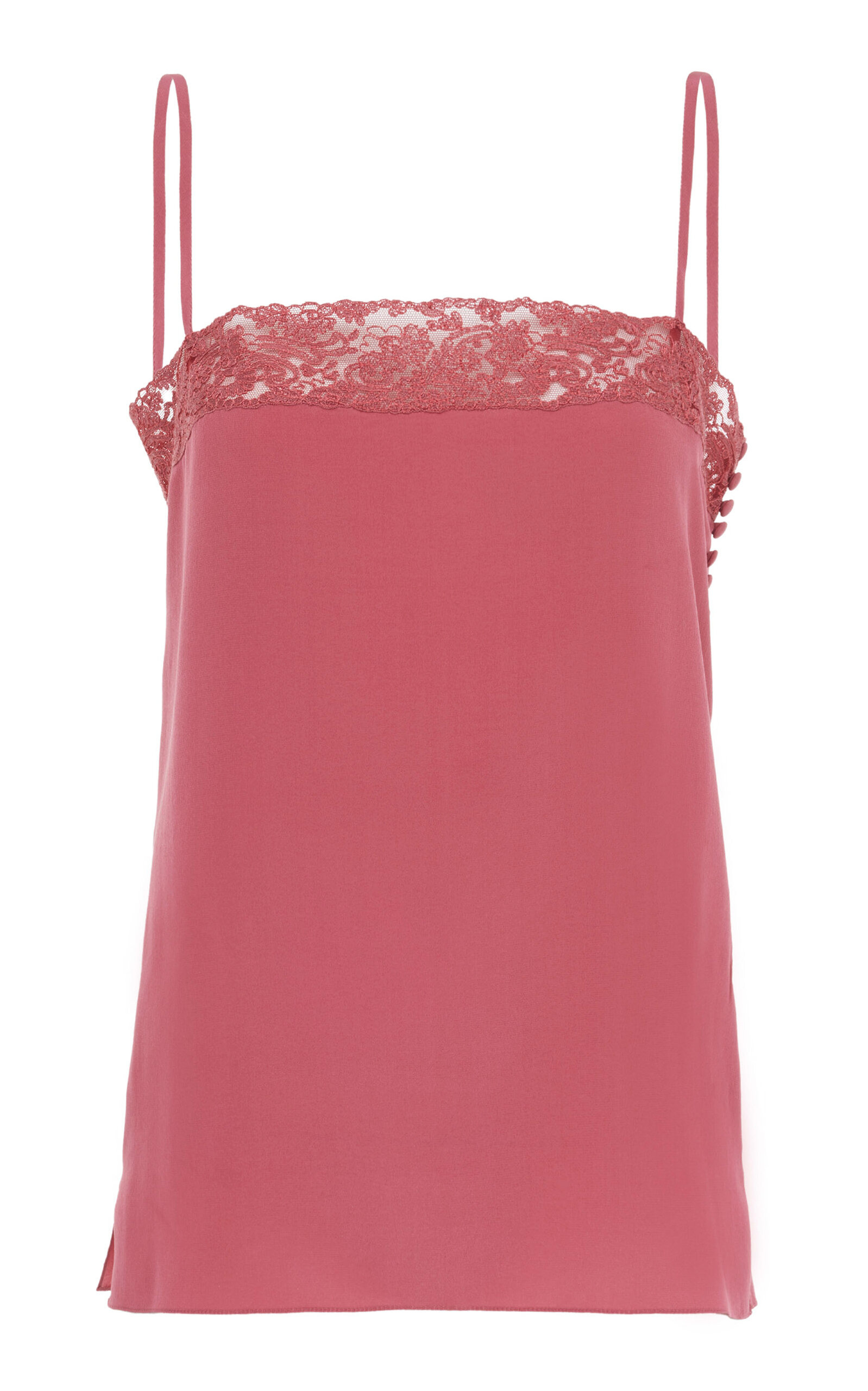 Organic Silk Crepe De Chine Top pink - 1