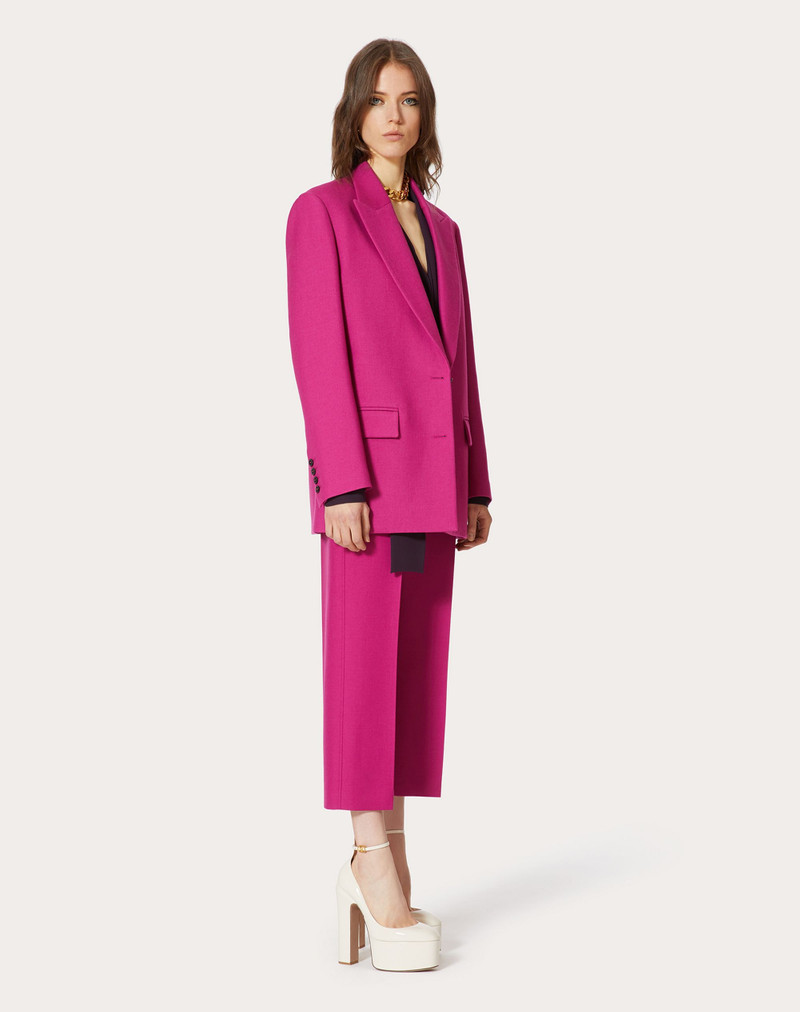 Valentino BLAZER IN DOUBLE COMPACT DRILL outlook