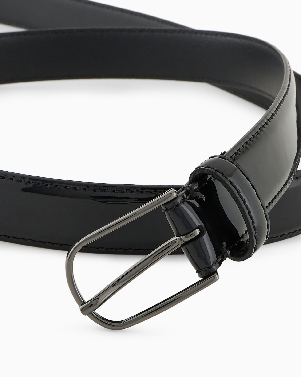 Patent leather belt - 2