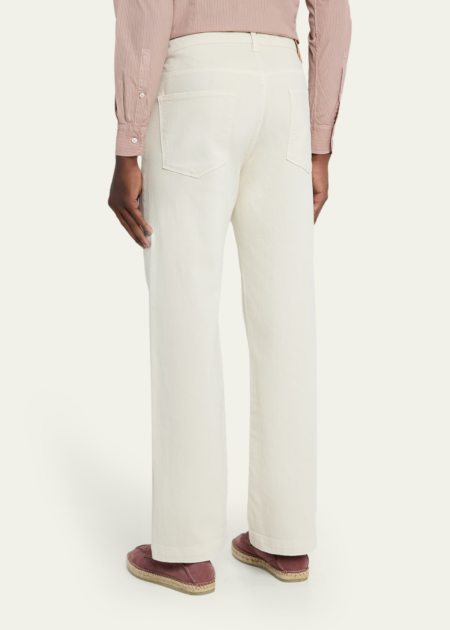 Men's Straight Fit Five-Pocket Pants - 3