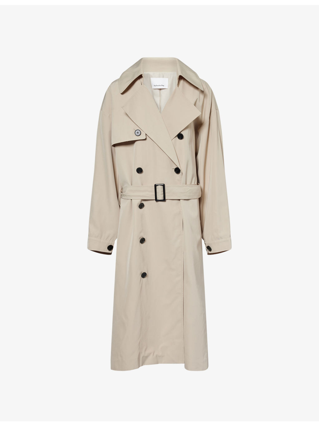 Mavis Oversized Woven Trench - 1