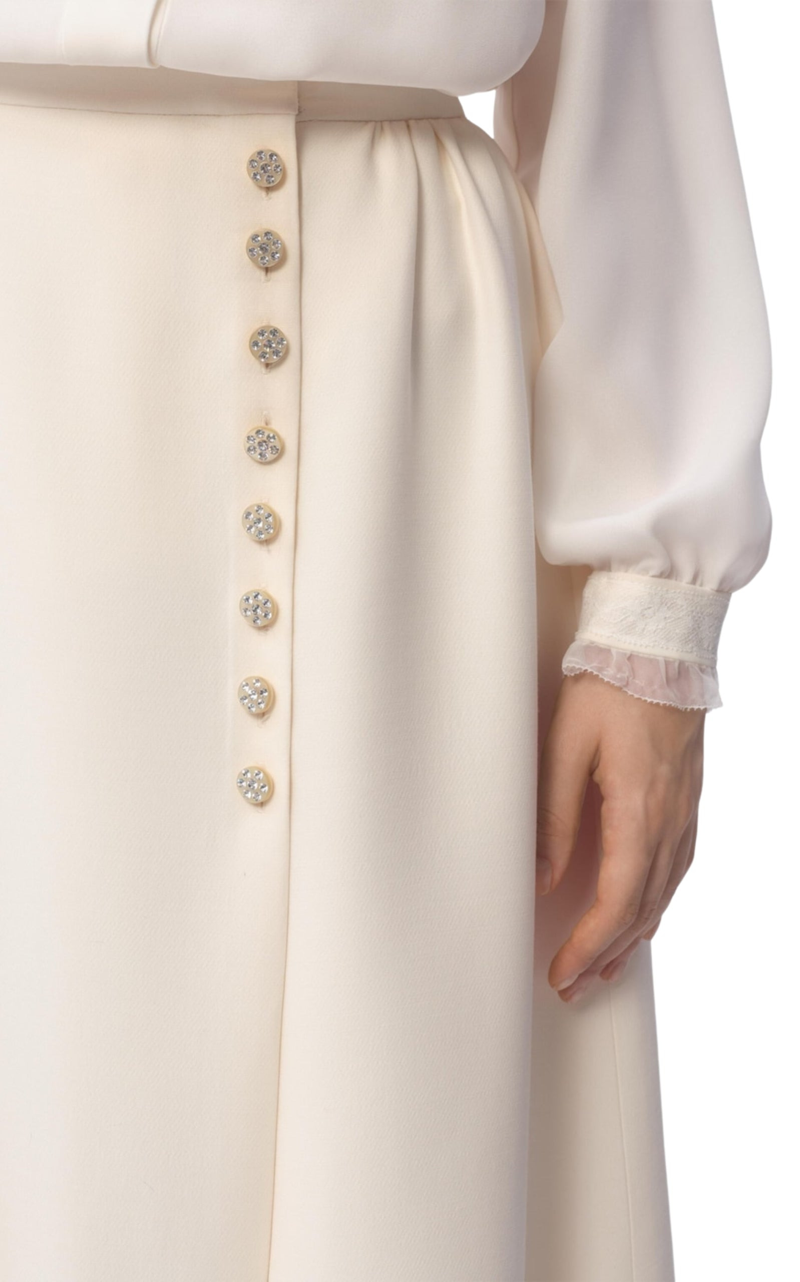 Crepe Couture Skirt - 5