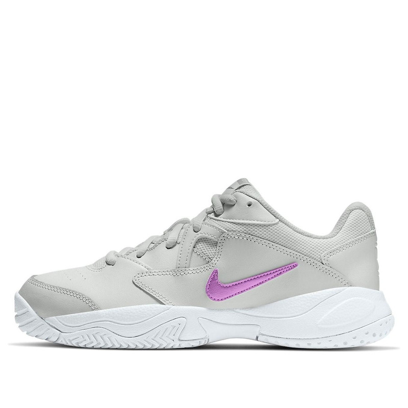 (WMNS) Nike Hard Court Lite 2 Shoes Grey/White/Purple AR8838-024 - 1