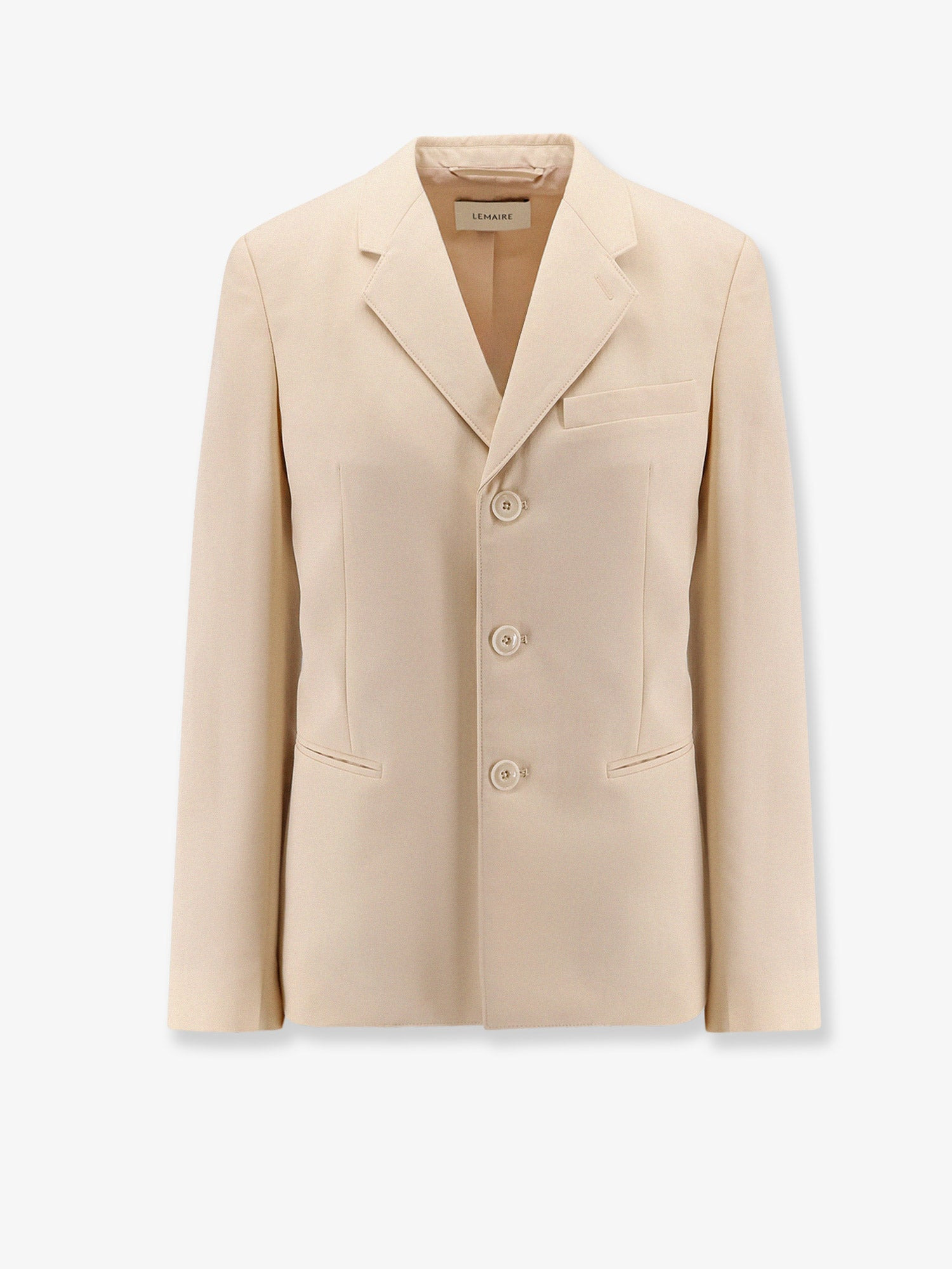 Single-Breasted Wool And Viscose Blazer - 1