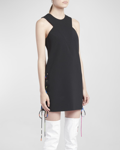 EMILIO PUCCI Lace-Up Side Sleeveless Mini Shift Dress outlook