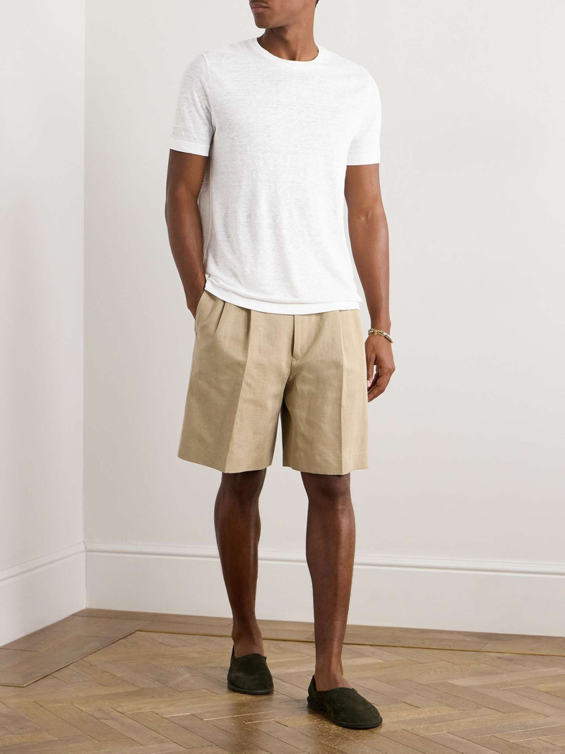 Loro Piana Sam Linen-Jersey T-Shirt outlook