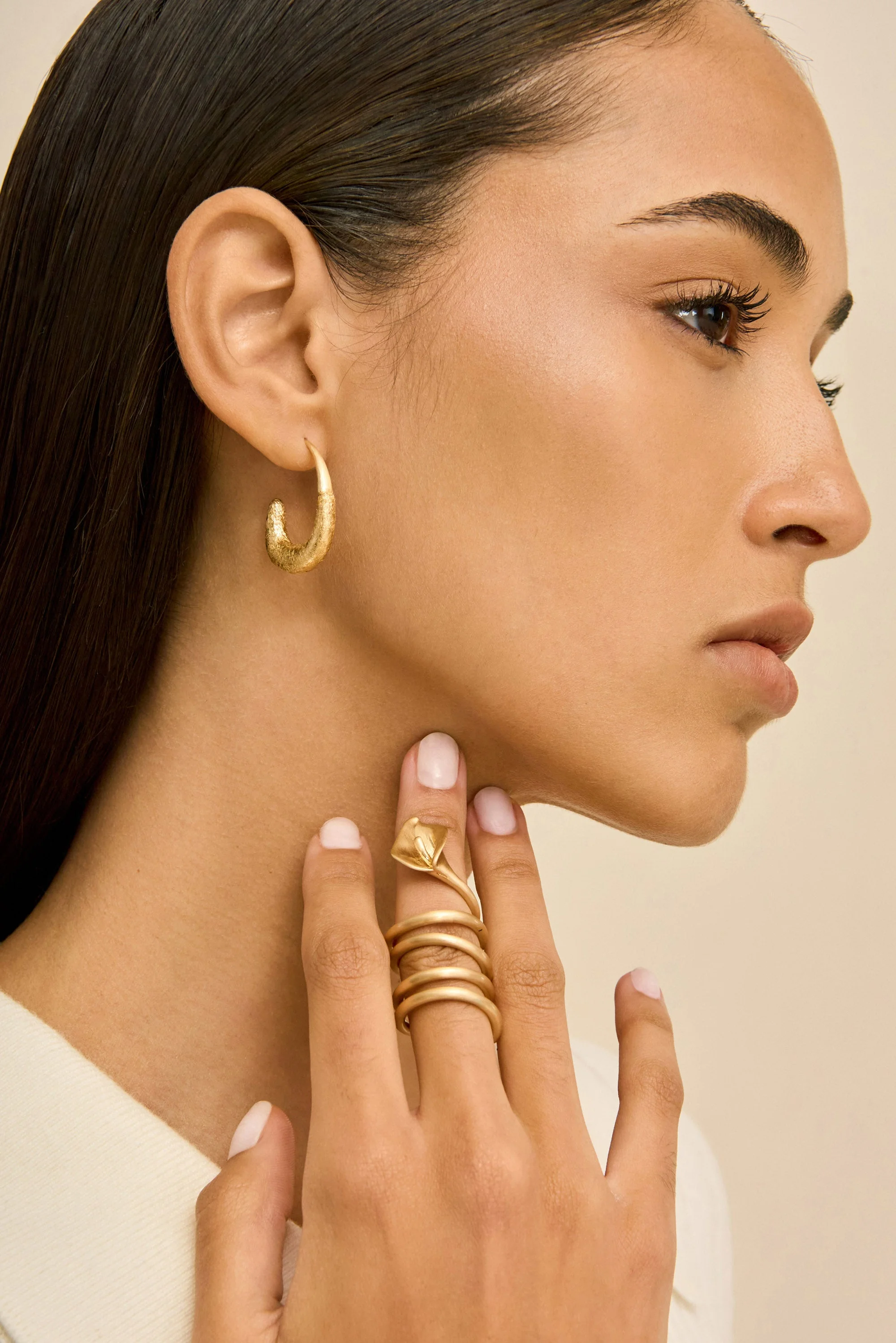 CALLA WAVY RING - 1