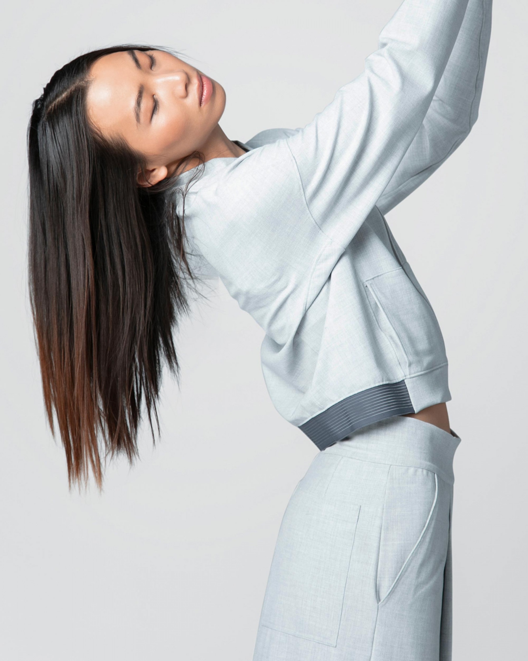 Short jersey stretch jacket - 3
