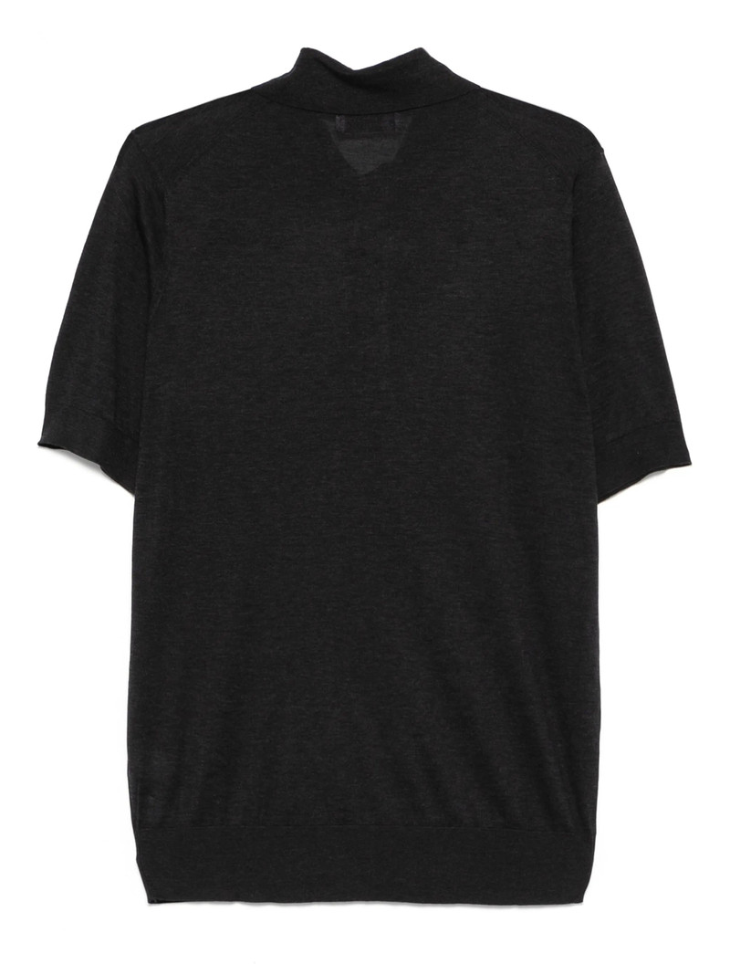 Brunello Cucinelli Fine-knit Polo Shirt outlook