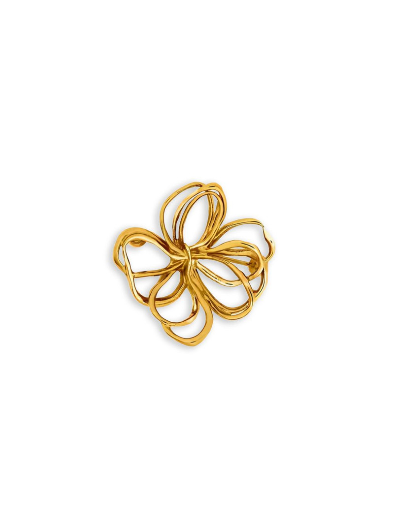 Oscar de la Renta floral brooch outlook