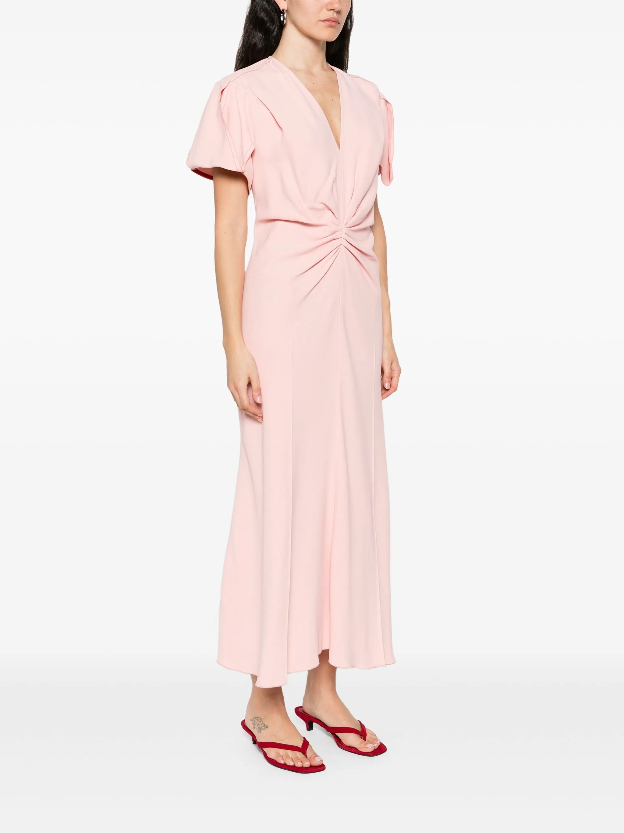 Gathered Dress - 5