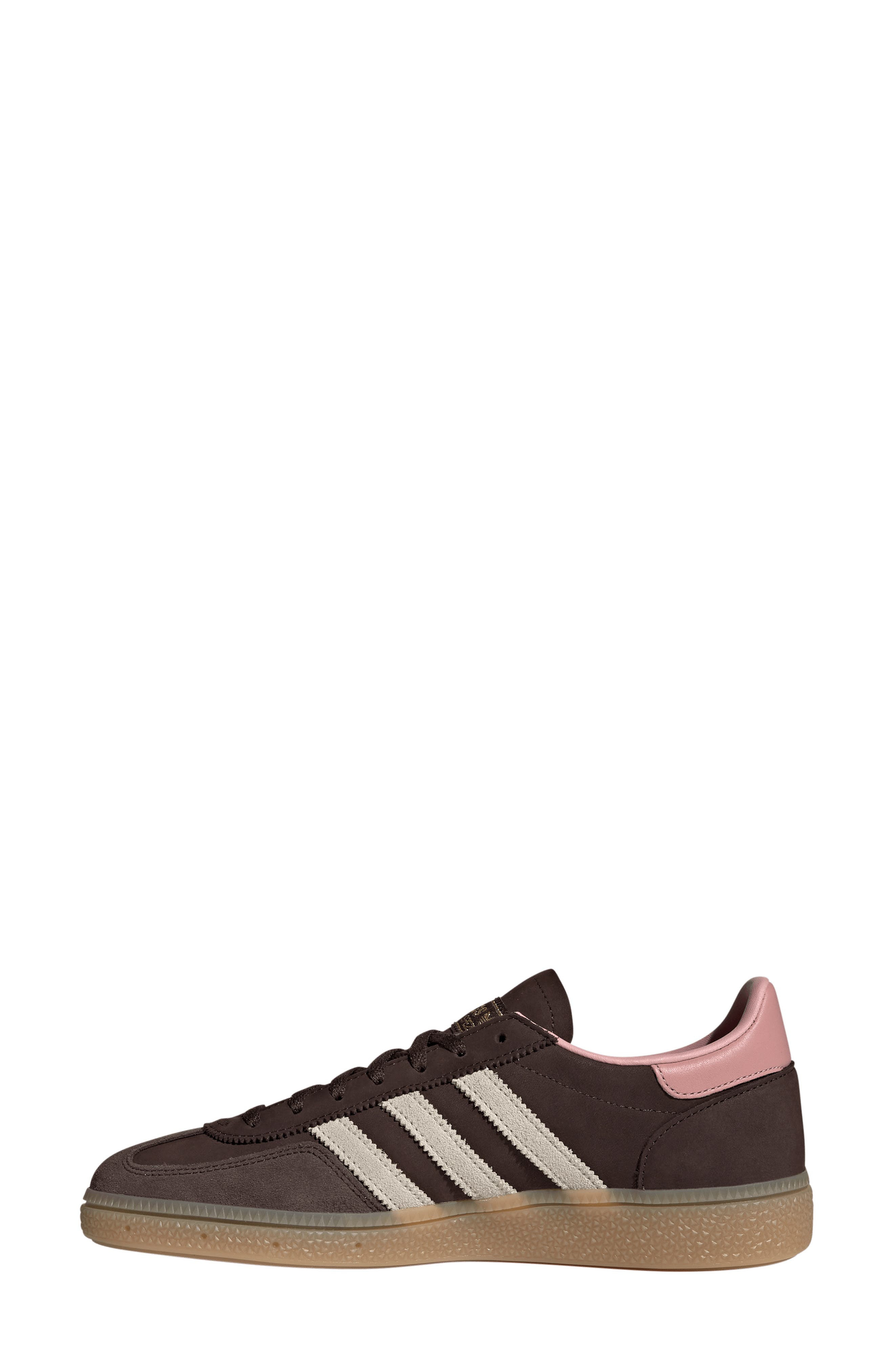 adidas Handball Spezial Sneaker in Dark Brown/Alumina/Mauve at Nordstrom - 6