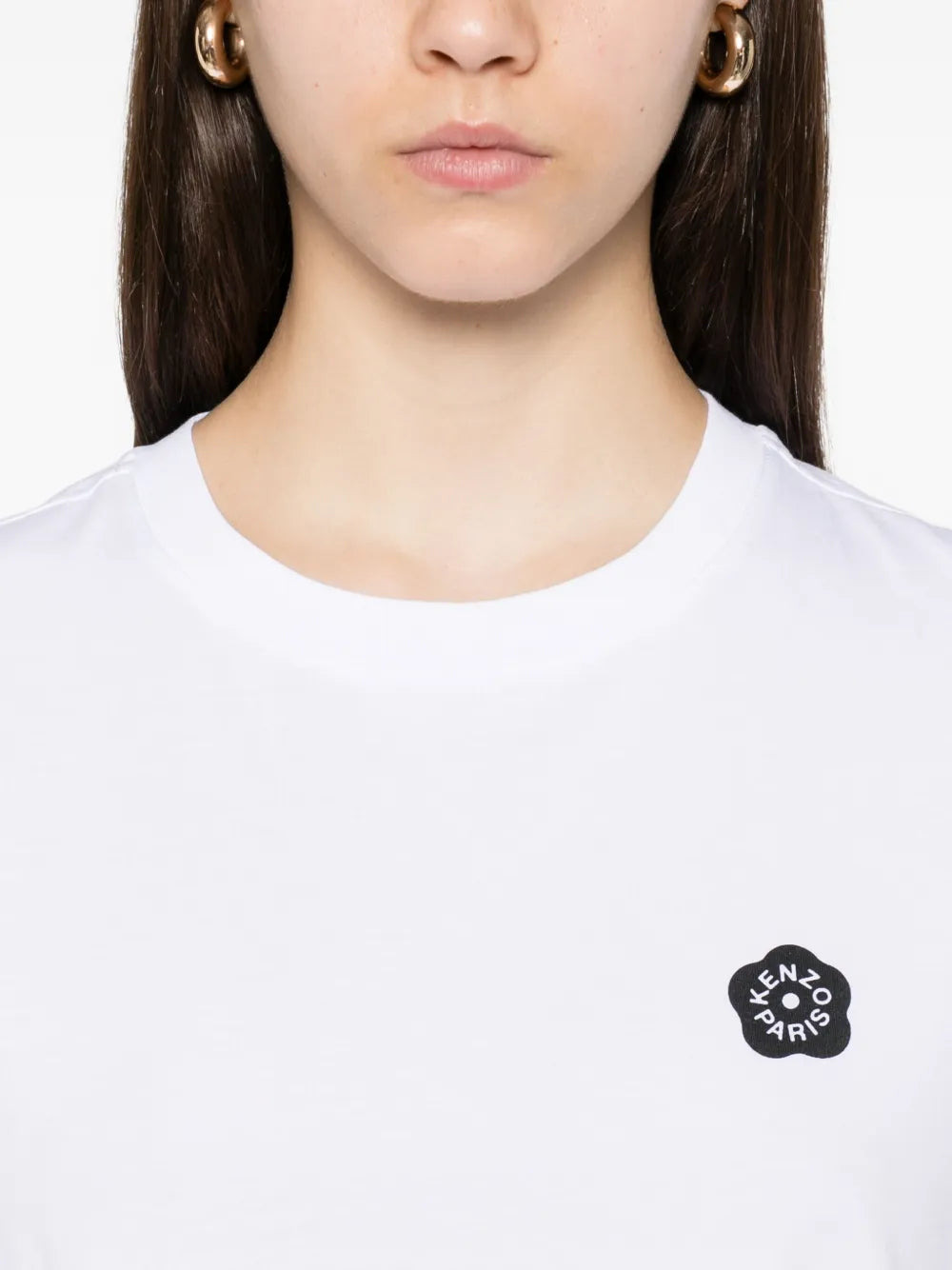 Boke Flower 2.0 T-Shirt With Embroidery - 5
