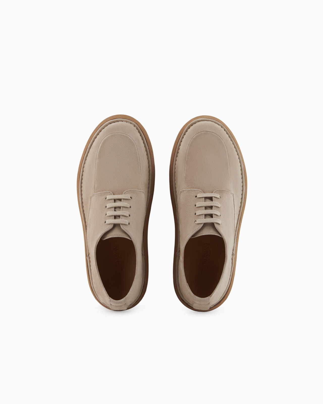SUEDE DERBY SHOES - 3