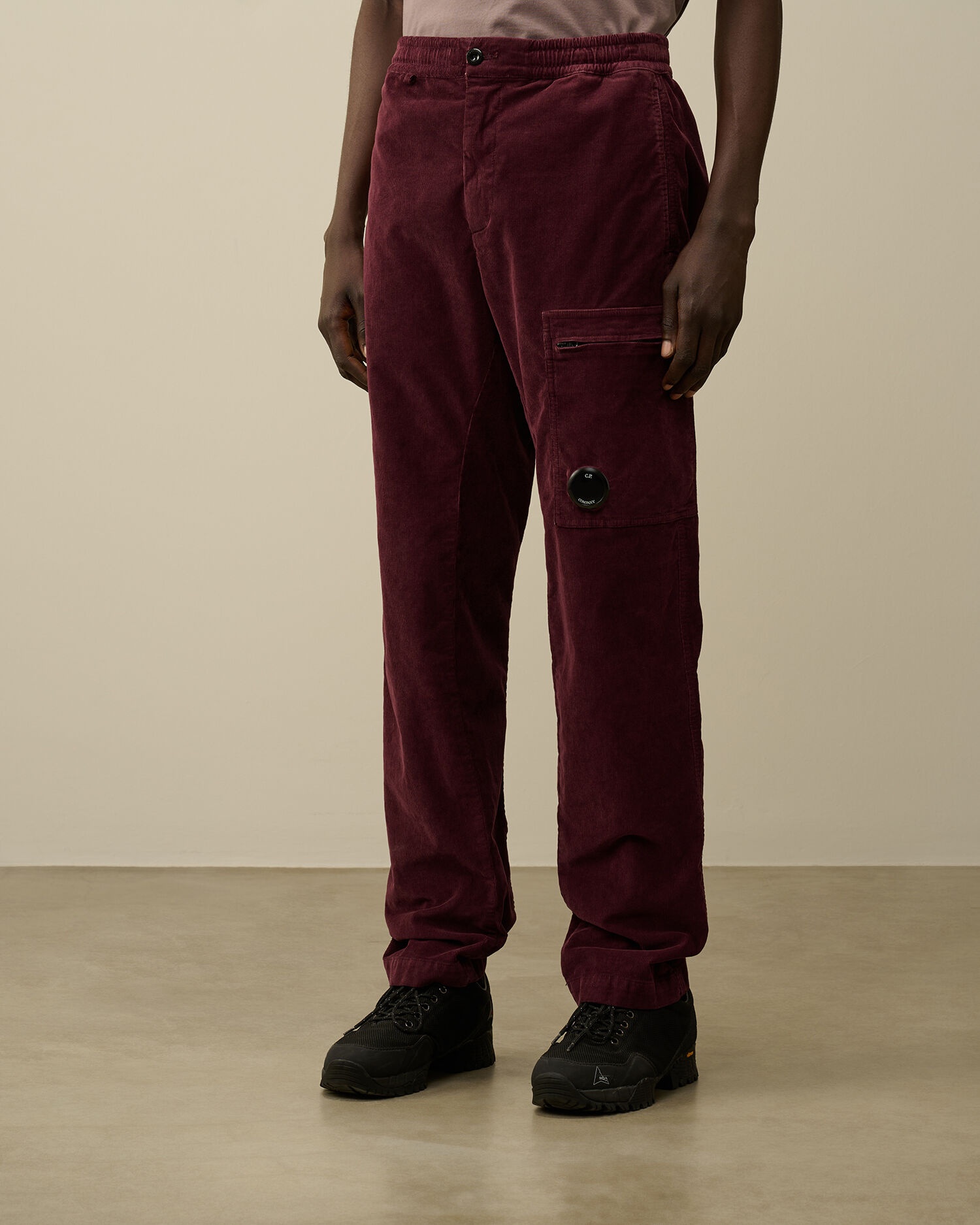 着画あり　CP company corduroy cargo pants C.P. Company Cotton-blend corduroy cargo pants C.P. Company