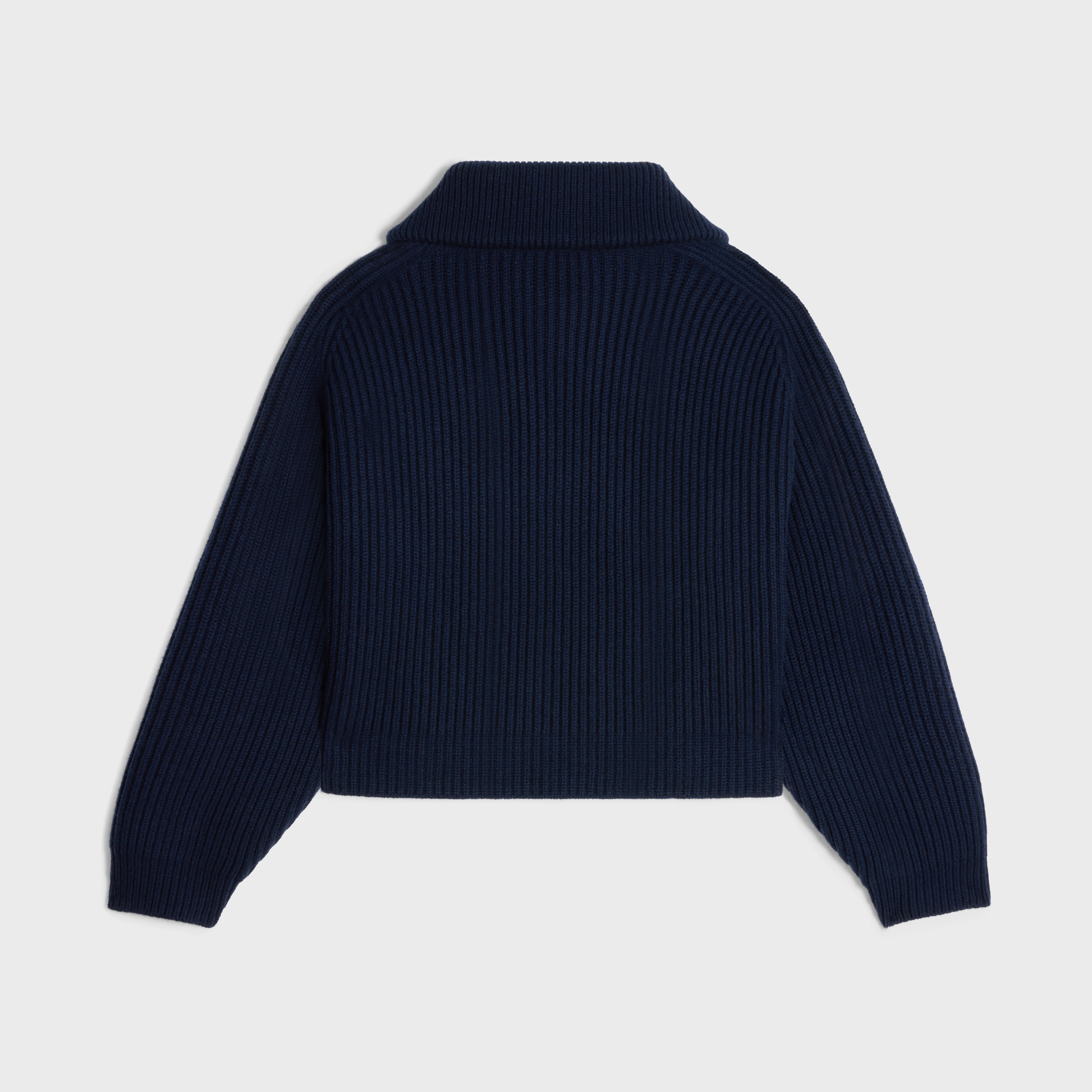 Tシャツ・カットソー CELINE | Vareuse sweater in ribbed wool and cashmere CELINE vareuse sweater in ribbed wool and cashmere | REVERSIBLE