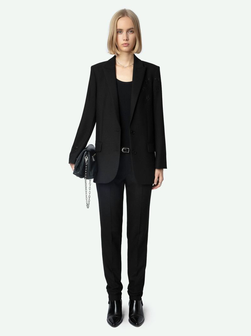 Zadig & Voltaire Viva Strass Star Blazer outlook