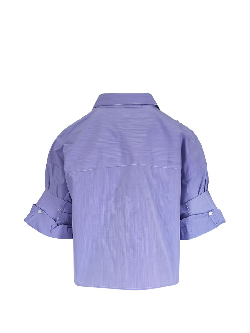 TWP Next Ex crystal-embellished shirt outlook