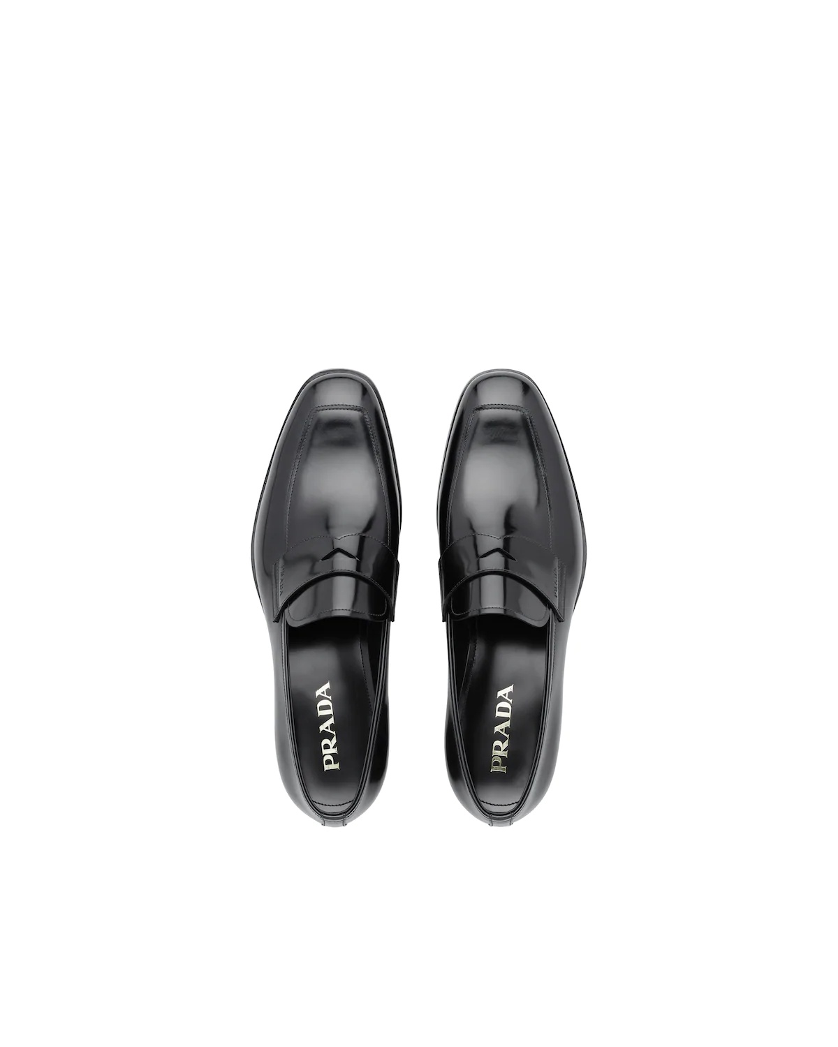 Brushed leather loafers - 3