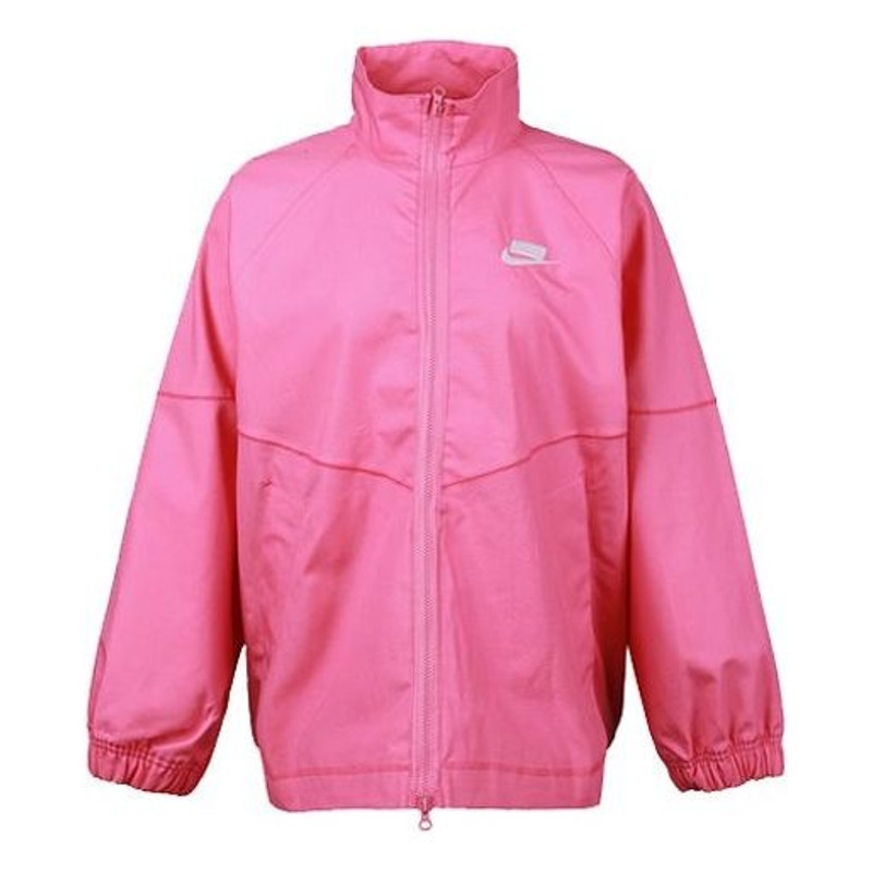 (WMNS) Nike Sportswear Jacket 'Purplepink White' CZ1425-684 - 1