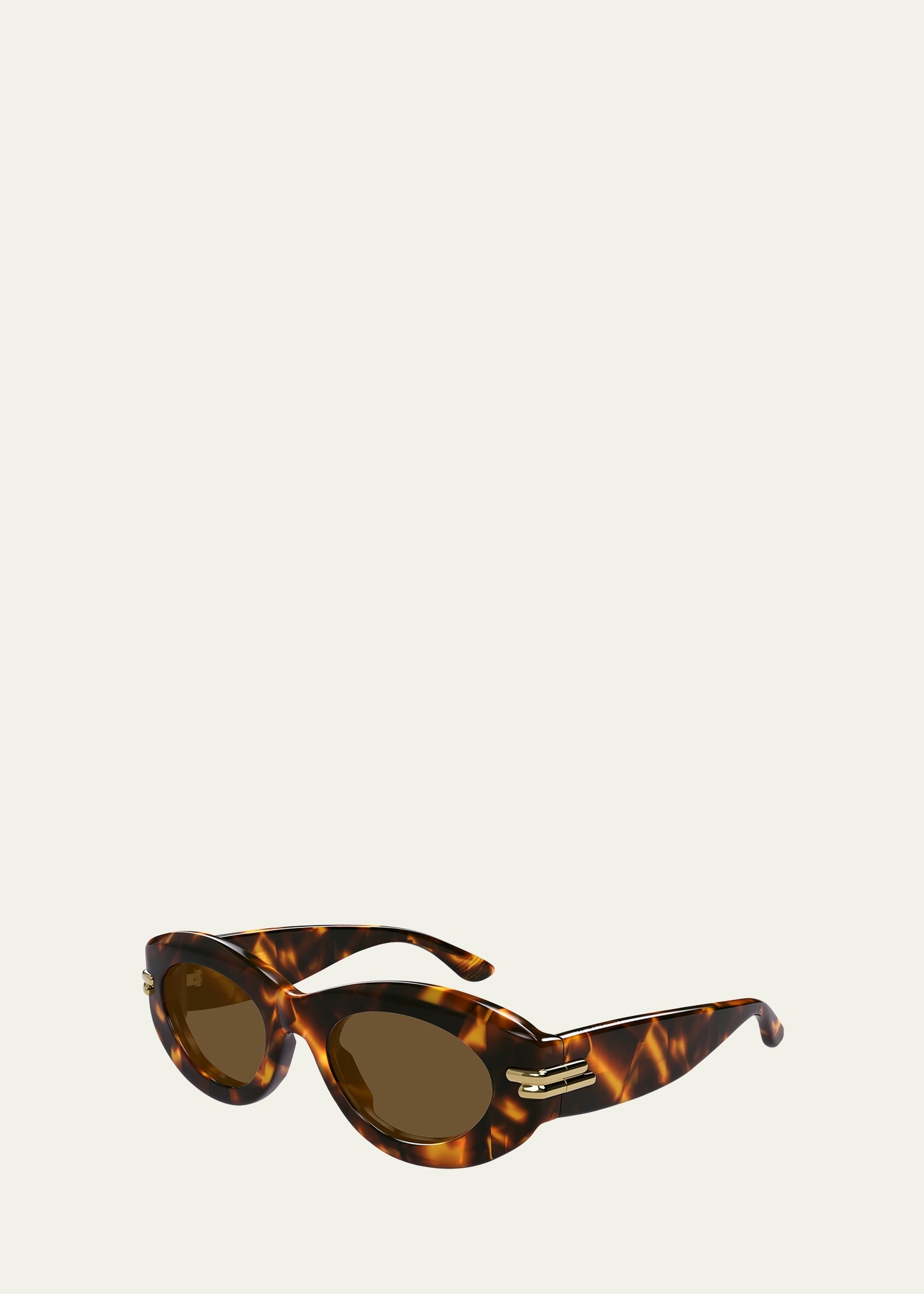Round Acetate Sunglasses - 2