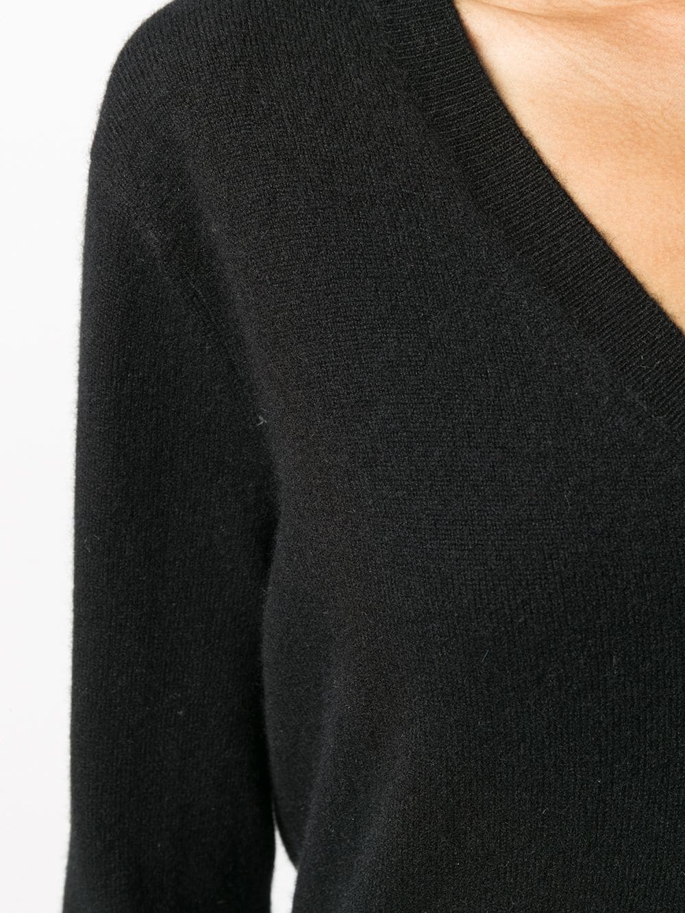 cashmere V-neck jumper - 5