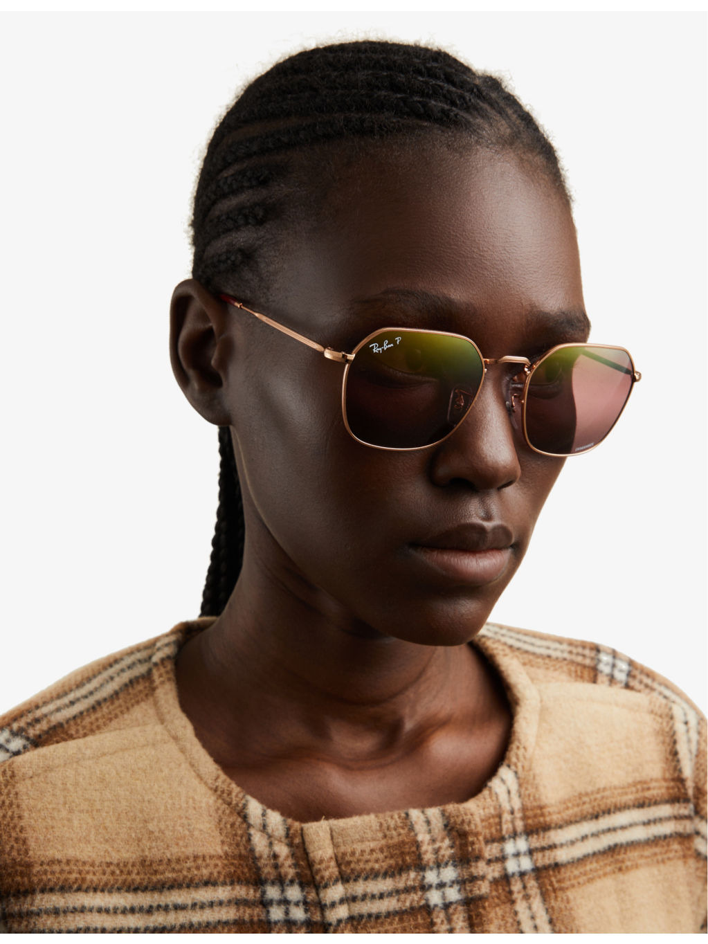 RB3694 Jim hexagonal-frame metal sunglasses - 2
