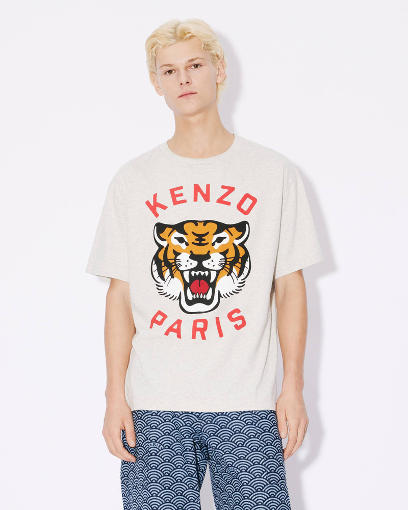 'KENZO Lucky Tiger' oversized genderless T-shirt 3