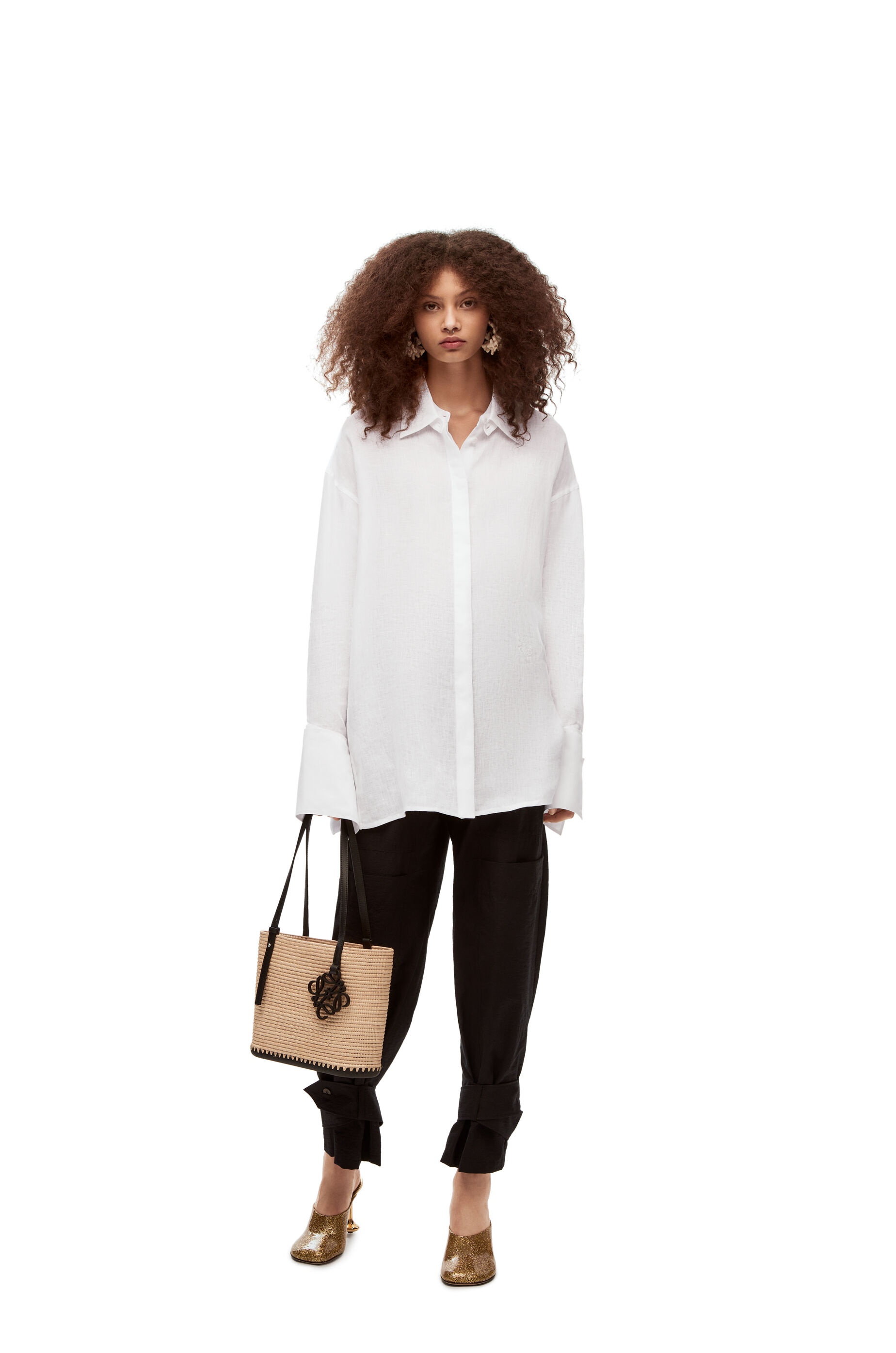 Deconstructed shirt in linen - 2